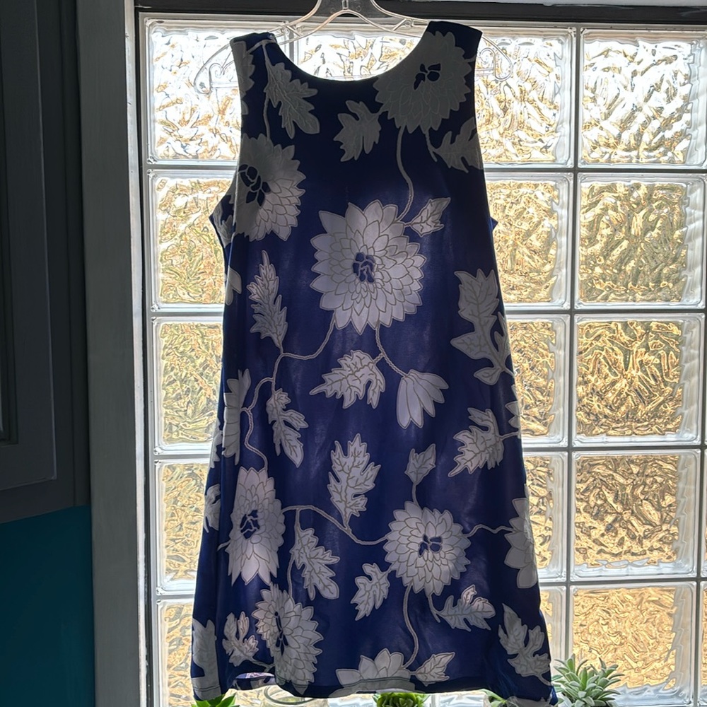 Blue summer dress
